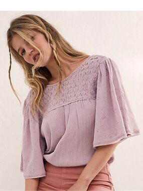 Free People Intimately Perfect Catch Bodysuit‎ Size Small Lavender